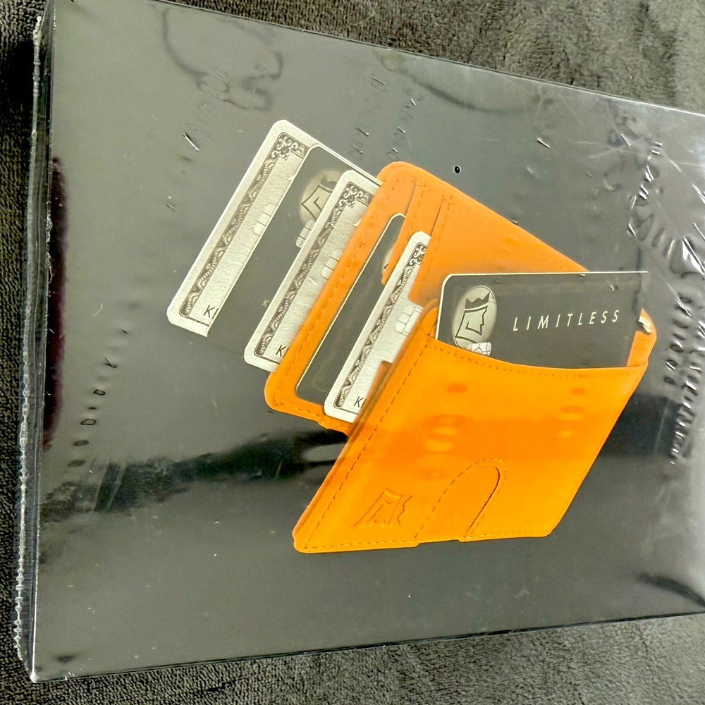 Kings Loot Wallet Cash Clip Cognac NEW